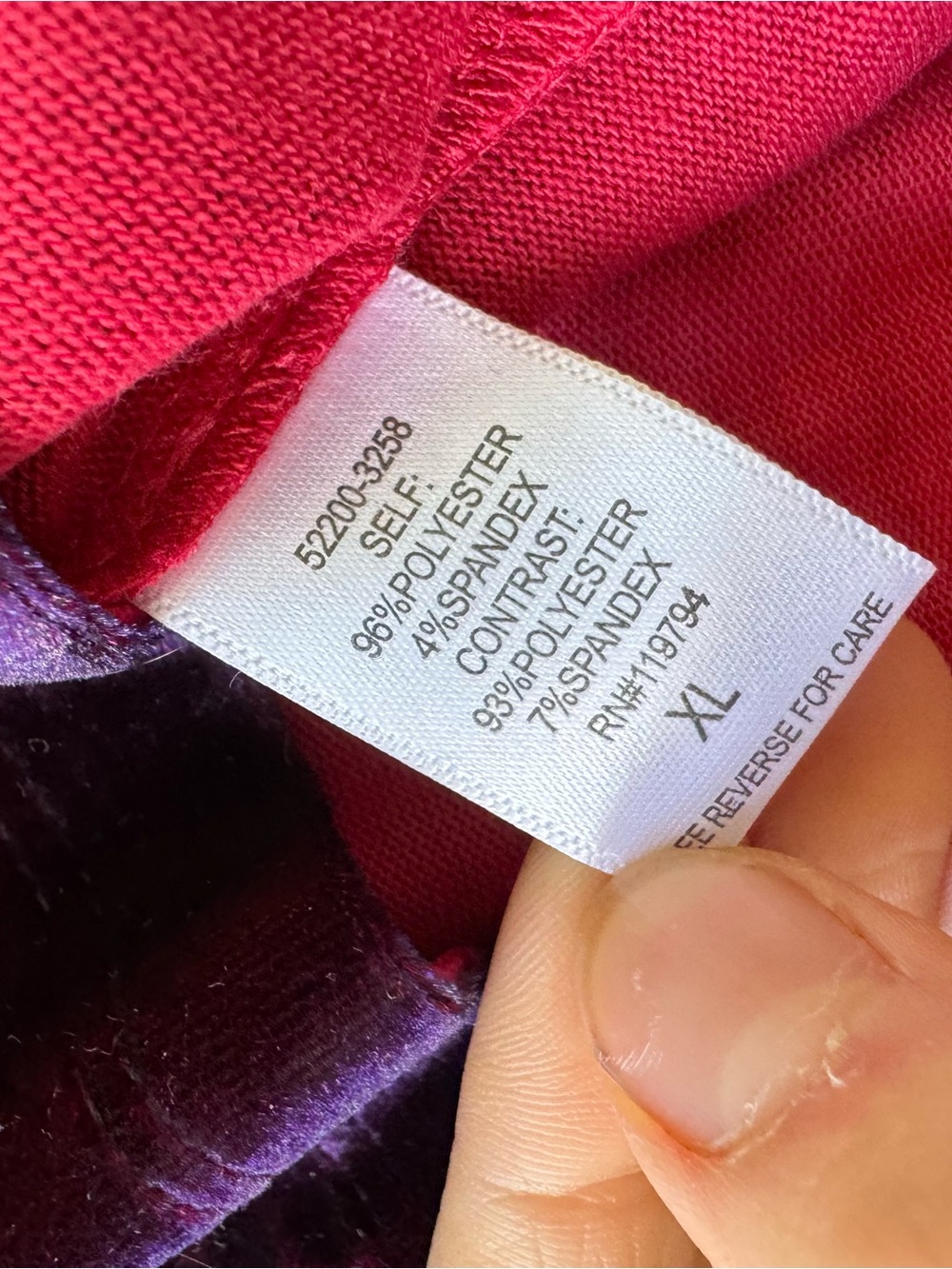 Y2K One World Velvet Mosaic Print Tunic Top - Picture 5 of 6